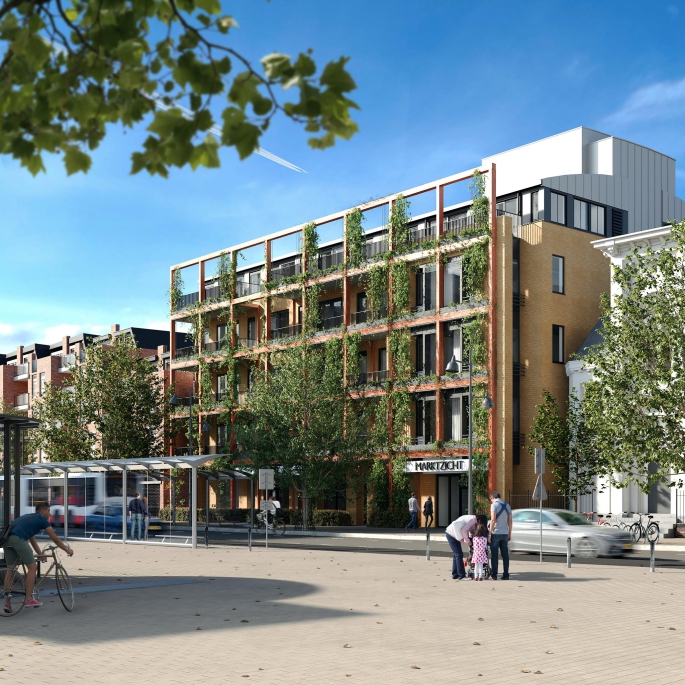 Marktzicht Apeldoorn, Marktzicht - 2-kamerappartementen, Apeldoorn