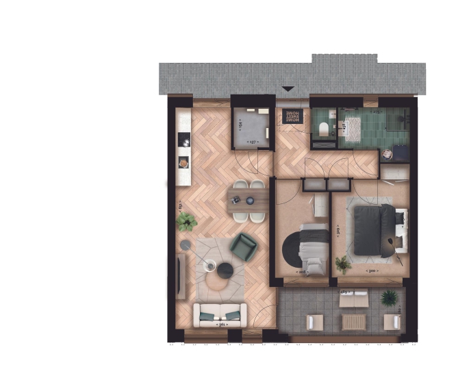 De Hoeve Zuidbroek, Type A, bouwnummer: 22, Apeldoorn