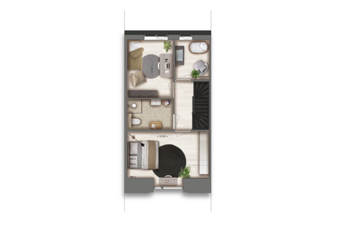 Radium Apeldoorn, Tussenwoningen, Apeldoorn