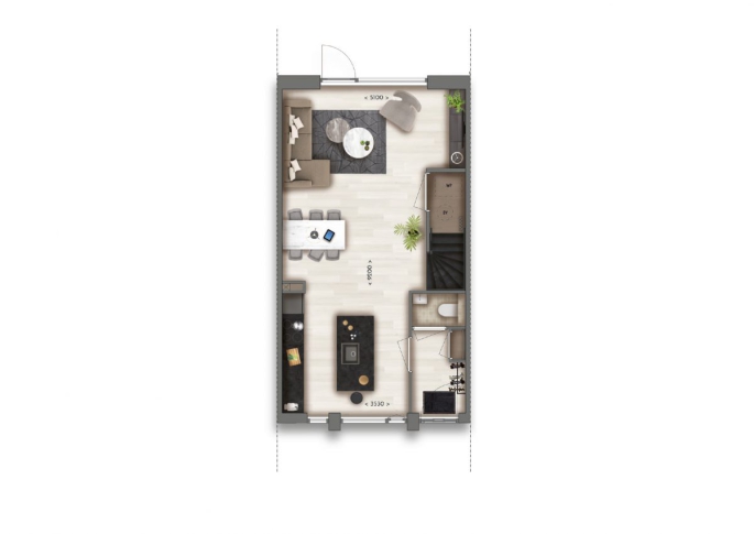 Radium Apeldoorn, Tussenwoningen, Apeldoorn