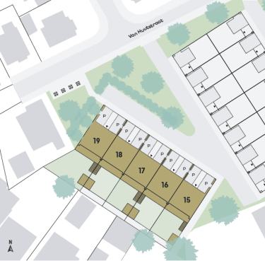 Meesters van Apeldoorn herenhuizen, Herenhuizen - tussenwoningen, bouwnummer: 16, Apeldoorn