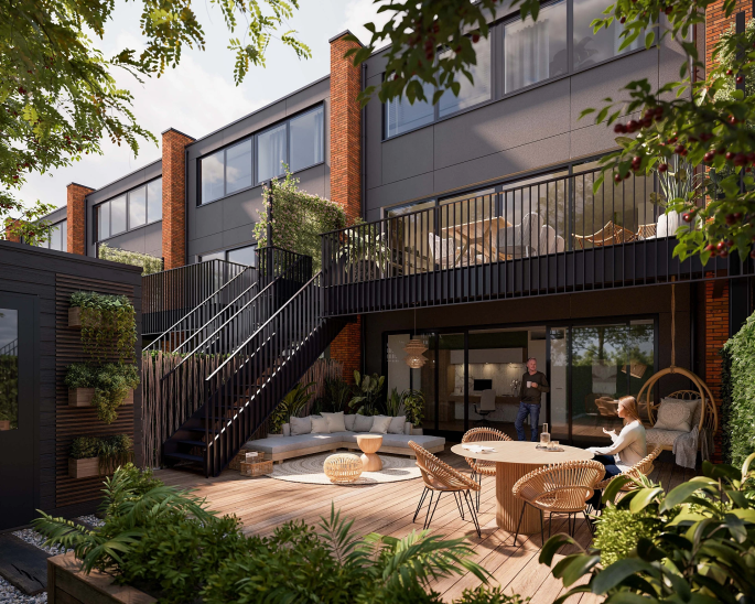 Meesters van Apeldoorn herenhuizen, Herenhuizen - tussenwoningen, bouwnummer: 18, Apeldoorn