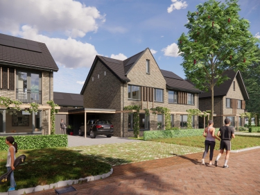 De Kaswachters Fase II, Speculare twee onder een kapwoningen, bouwnummer: 67, Apeldoorn